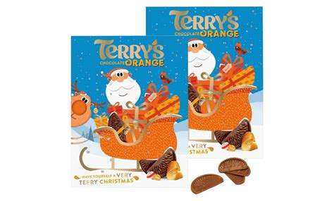 Terrys Chocolate Orange Advent Calendar X2 4 Or 6 Groupon