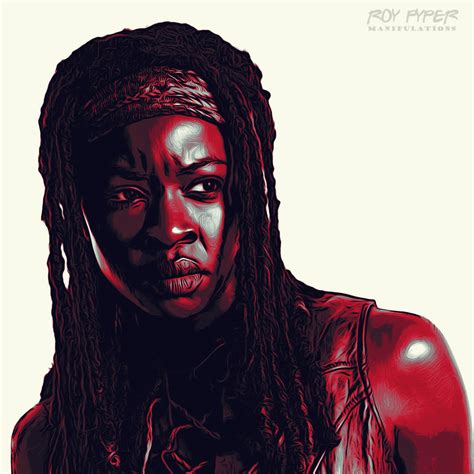 Twd Michonne Graphic Novel Edit By Roypyper On Deviantart