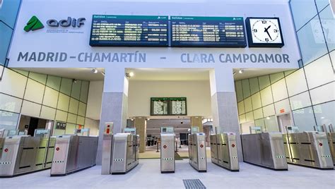 La Estación De Chamartín Abre Su Nuevo Vestíbulo Central Que Mejora La