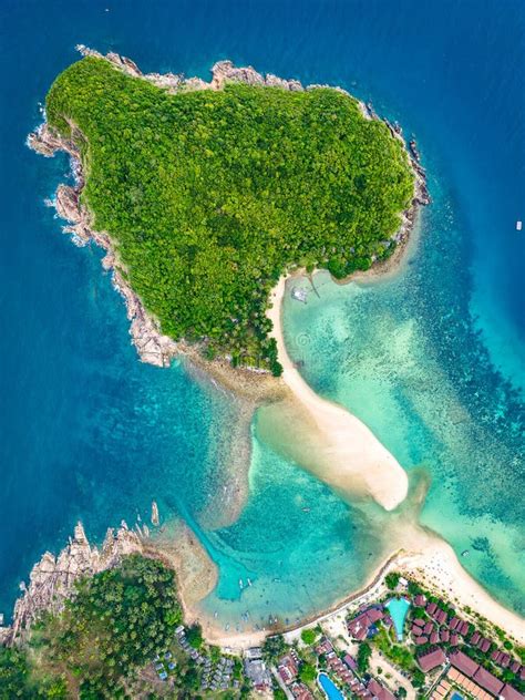 Aerial View Of Mae Haad Beach In Koh Phangan Surat Thani Thailand