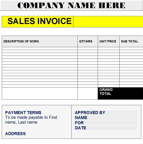 How To Create A Sales Invoice In Word The Ultimate Guide For Beginners New Invoice