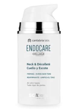 Endocare Cellage Crema Cuello Y Escote 80ml Efecto Lifting Cuello Y