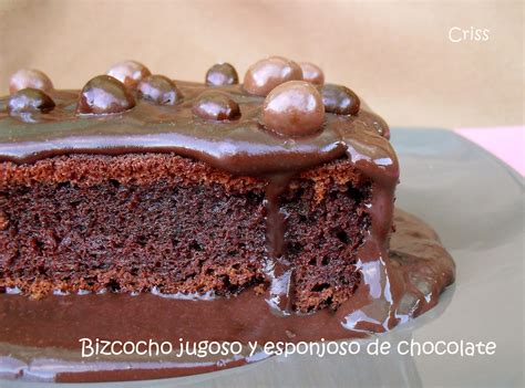 Alimenta Bizcocho Jugoso Y Esponjoso De Chocolate