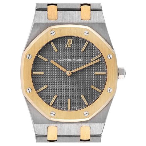 Audemars Piguet Royal Oak Steel Yellow Gold Mens Watch 56303sa At 1stdibs