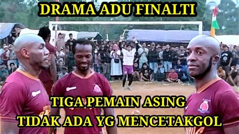 SUNGGUH MENGEJUTKAN DRAMA ADU FINALTI COFFEE FC VS BARUNA FC YouTube