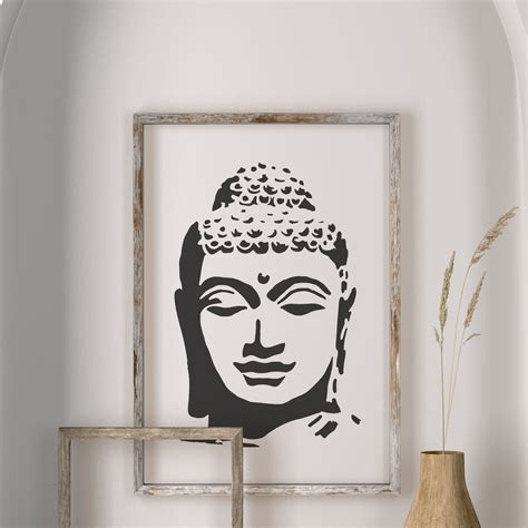 Buddha Stencil Designs