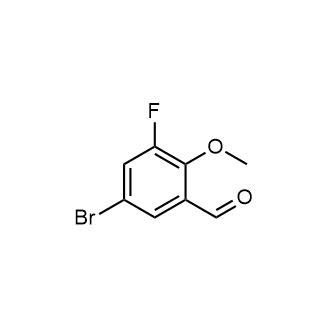 5 溴 3 氟 2 甲氧基苯甲醛 分子量 结构式 性质 CAS号470668 70 3 化源网