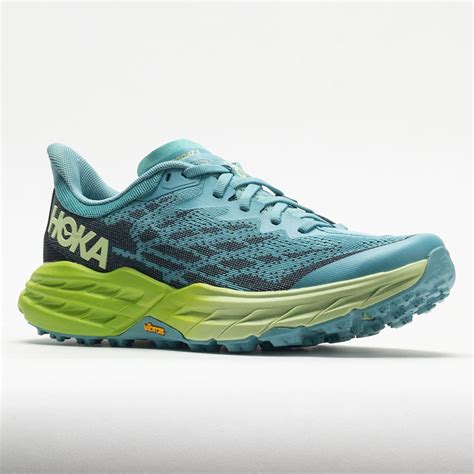 HOKA Speedgoat 5 Womens Coastal Shade Green Glow Flomaoli