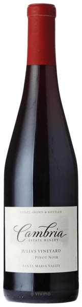 2007 Cambria Pinot Noir Julia S Vineyard Vivino US