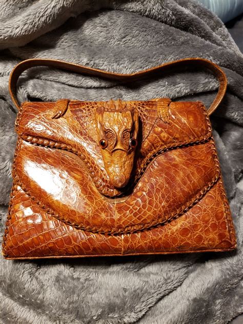 1940s Alligator Purse Made In Cuba On Mercari Alligator Purse Purses