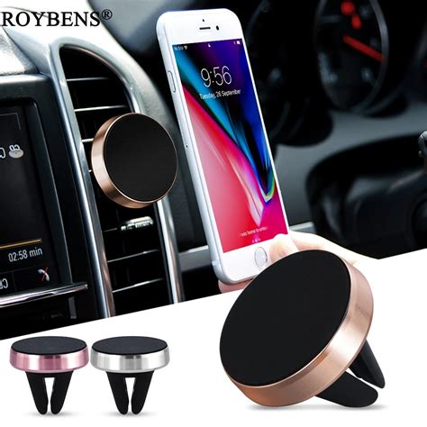 Roybens Magnetic Car Phone Holder Mini Degree Rotatable Air Vent