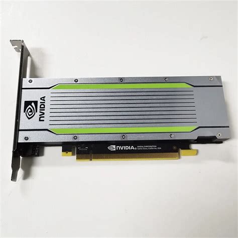 Nvidia Tesla T4 16gb Gddr6 Pcie 3 0 X16 Gpu Graphics Accelerator Card Cuda Turing Graphic Card