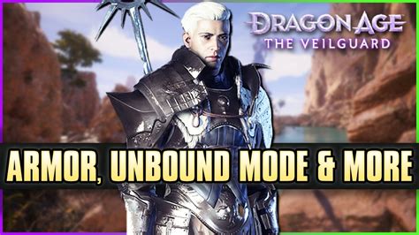 Veilguard News Armor Sets Weapons Nightmare Difficulty Unbound