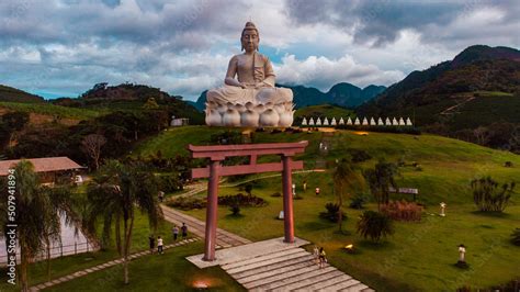 Stockfoto Templo Budista Budismo Est Tua Buda Mosteiro Zen Ibira U