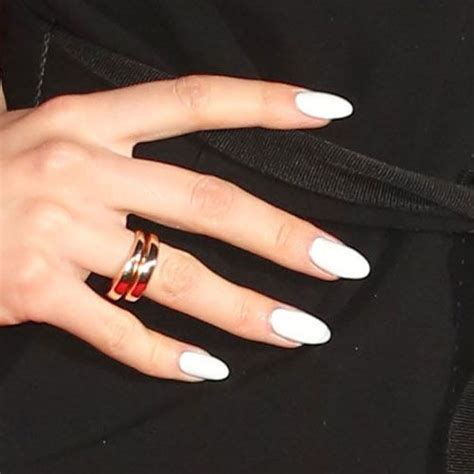 Best 25+ White oval nails ideas on Pinterest | Square oval nails ...