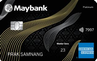 Maybank Platinum Credit Card Rewards Offers Amex Cambodia