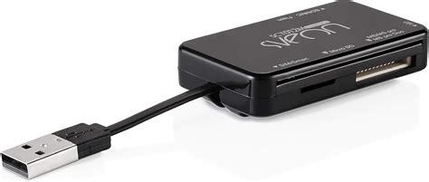 Sveon SCT012M lecteur de cartes à puce Intérieur Noir USB 2 0 Amazon