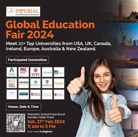 Imperial Global Education Fair 2024 Your Passport To Possibilities Sheraton Grand Pune Bund