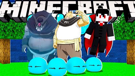 Minecraft TENSEI SHITARA SLIME NOVA SÉRIE PARTICIPAÇÃO DE