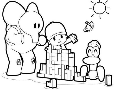 Coloring pages kids: Coloring Pages For Kids To Print Pocoyo