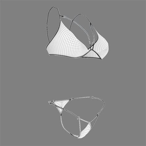 Sexy Lingerie SS D Model By RumenD