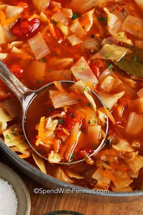 Cabbage Roll Soup Recipe Video Spend With Pennies