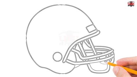 How To Draw A Football Helmet Design School Eduaspirant