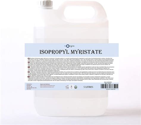 Isopropyle Myristate Liquide Litres Amazon Fr Beaut Et Parfum