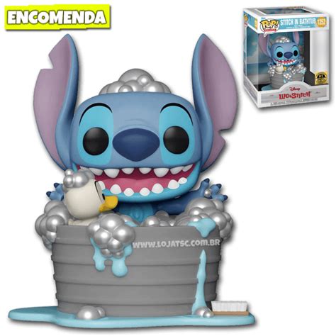 Funko Pop Lilo Stitch Stitch In Bathtub 1252 Loja TSC