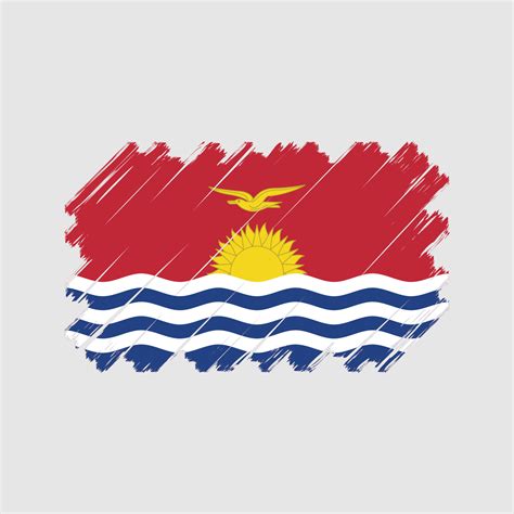 Vector De La Bandera De Kiribati Bandera Nacional 11510337 Vector En