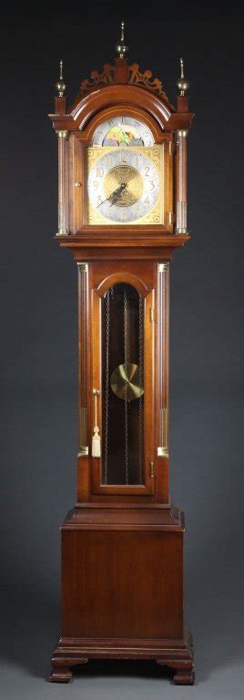 Sold Price Colonial Mfg Co Tall Case Grandmother Clock March 6