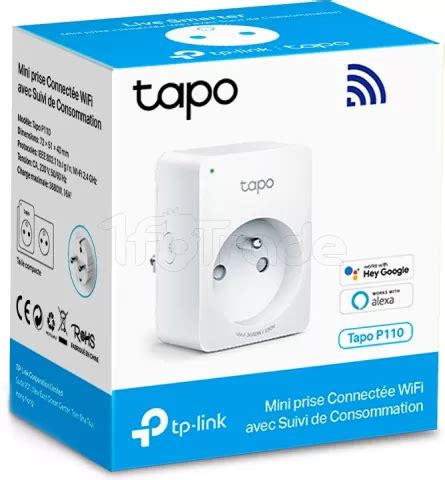 Prise Connect E Wi Fi Tp Link Tapo P Avec Suivi Consommation Tapo