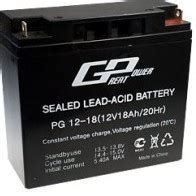 12V 18Ah, 12В 18Ач Аккумулятор Great Power PG 12-18 цена, купить в Киеве