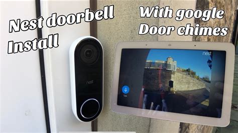 Nest Door Bell Install Using Google As A Chime And A Amazon Plug