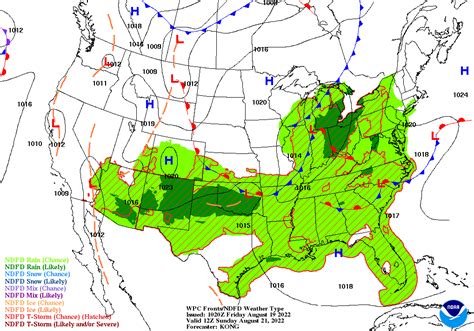 A Cooler Wetter Pattern To Continue Expand Across The Southern Half