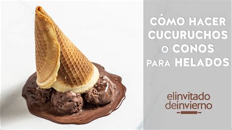 Cucuruchos O Conos Para Helado Hechos En Casa YouTube