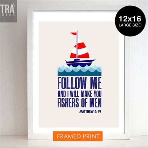 Fishers Of Men Matthew 4 19 Etsy