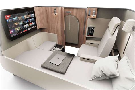 Qantas New First Class Cabins For Long Haul Flights Look Like Mini