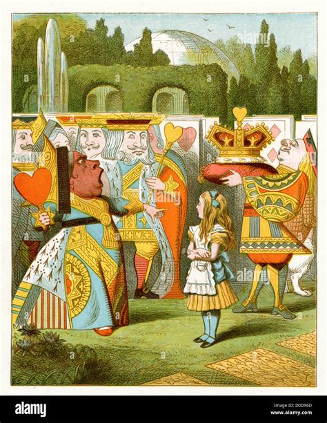 Alice In Wonderland Illustrations Queen