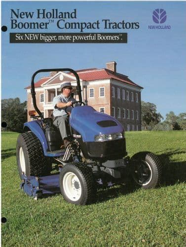 New Holland Boomer Compact Tractors Tc35 Tc35d Tc40 Tc40d Tc45 Tc45d