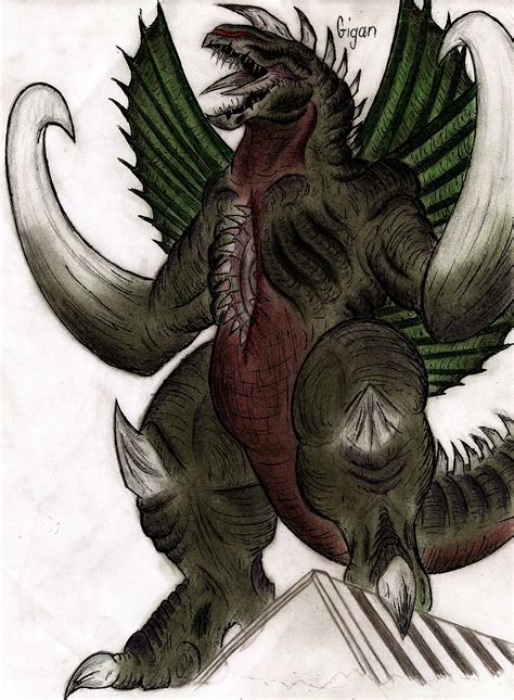 Gigan By Monsterkingofkarmen On Deviantart