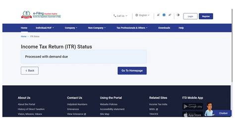 Know Your Itr Status User Manual Income Tax Department