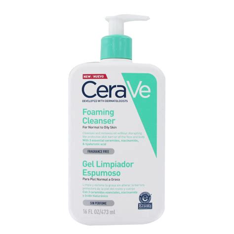 Cerave foaming cleanser 473ml - Shop online at Lyskin.com