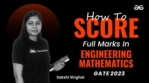 Score Full Marks In Engineering Mathematics GATE 2023 GeeksforGeeks