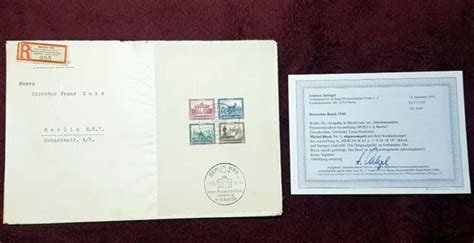 Briefmarken Deutsches Reich Block Iposta Bpp Gepr Ft