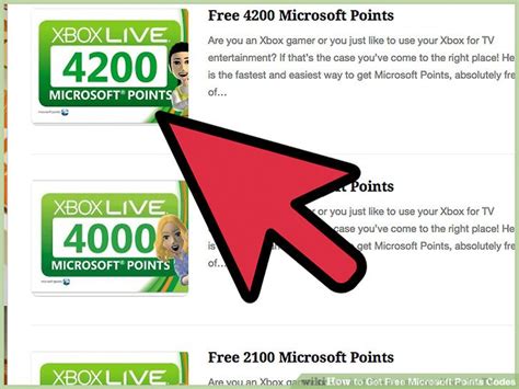 How To Get Free Microsoft Points Codes 10 Steps With Pictures