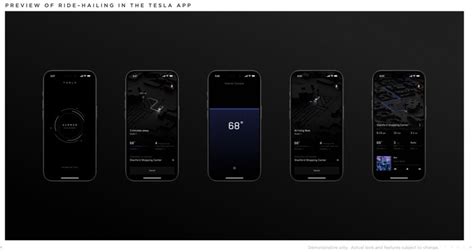 Tesla Ride Hailing App Teased Shows Model Y As Robotaxi TeslaNorth