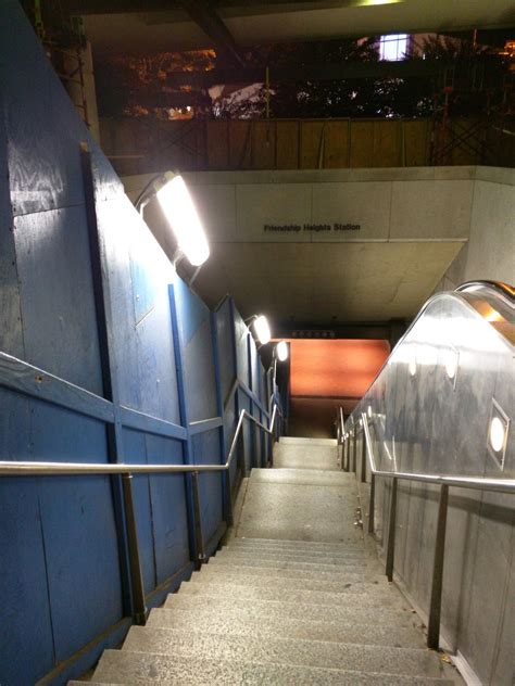 Robert Dyer @ Bethesda Row: Friendship Heights Metro escalator update ...