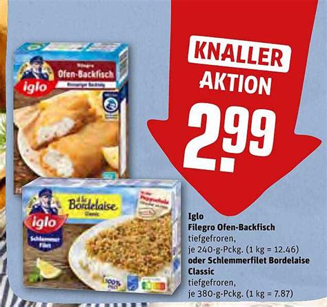 Iglo Filegro Ofen Backfisch Angebot Bei Aldi Nord