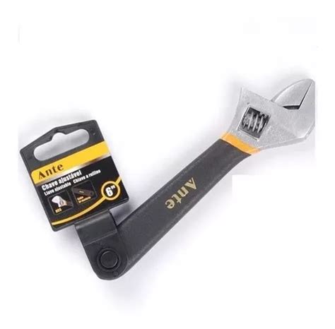 Llave Francesa Ajustable Pulgadas Mango Pvc Ante Cuotas Sin Inter S